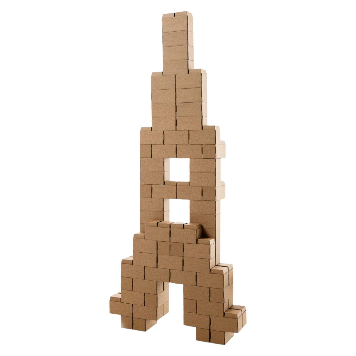 Blocs de construction en carton empilable